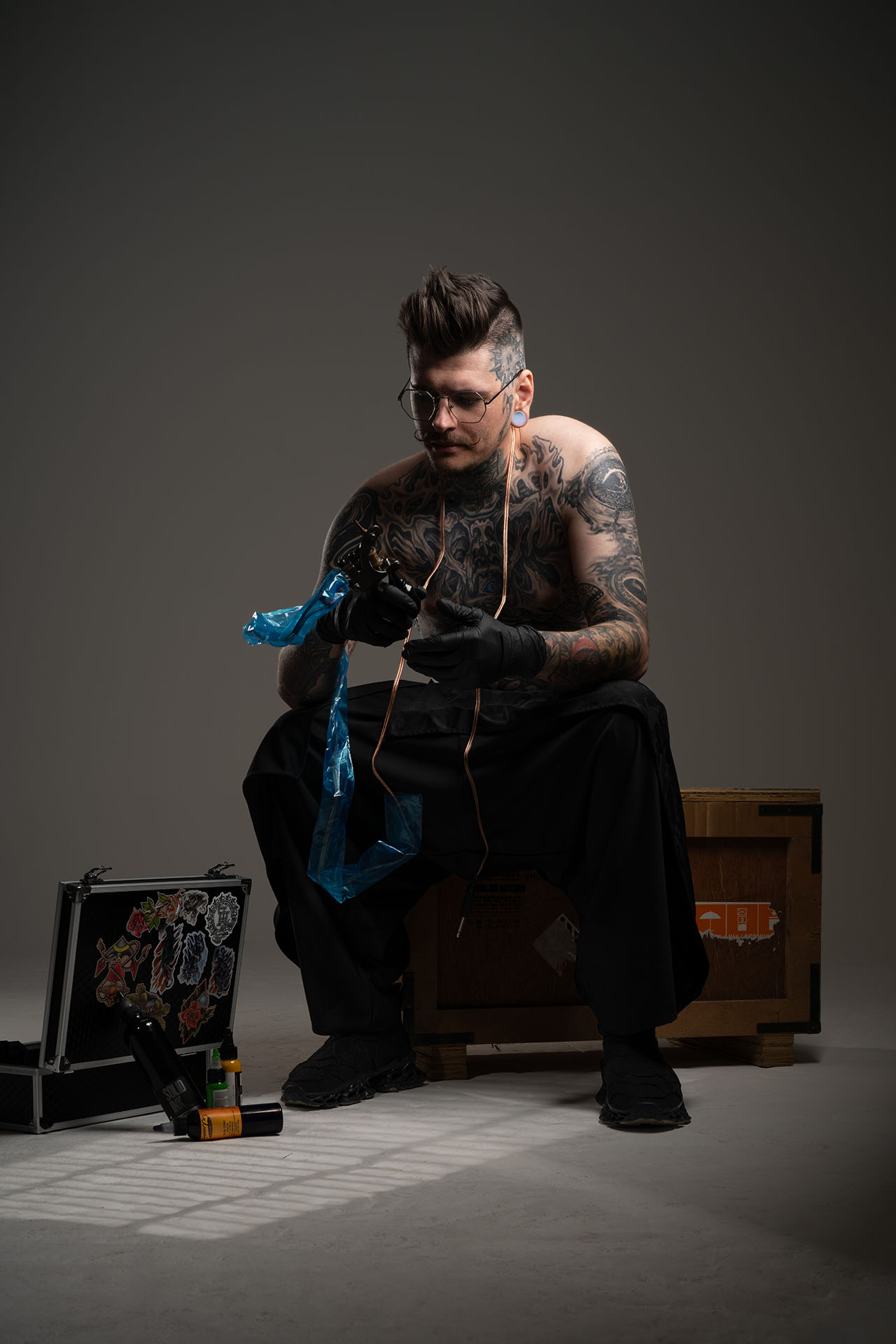 Editorial portrait photography of Dean by Athena Underground